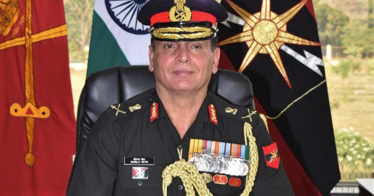 Lieutenant General Dhiraj Seth Appointed India Army Chief