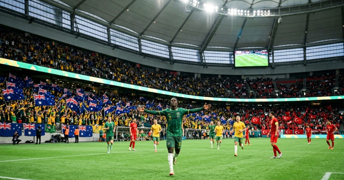 Australia Defeats Turkey 2-0 in World Cup Opener