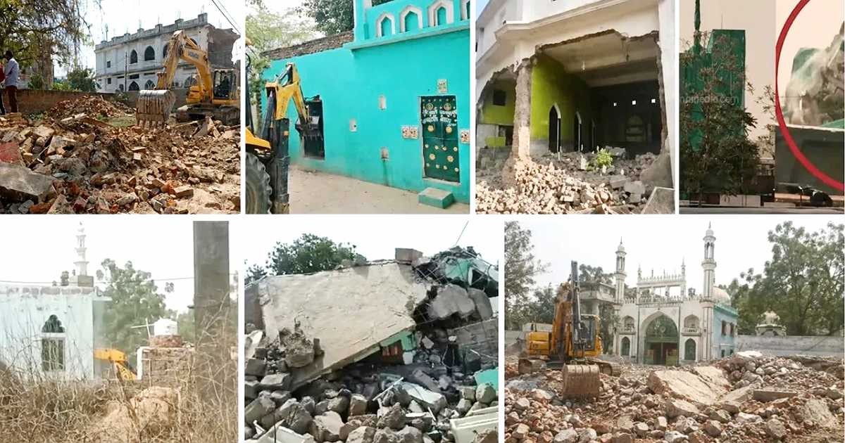 ভারতে পঁয়তাল্লিশ দিনে ২৩টি ধর্মীয় স্থাপনা উচ্ছেদ করল বিজেপি
