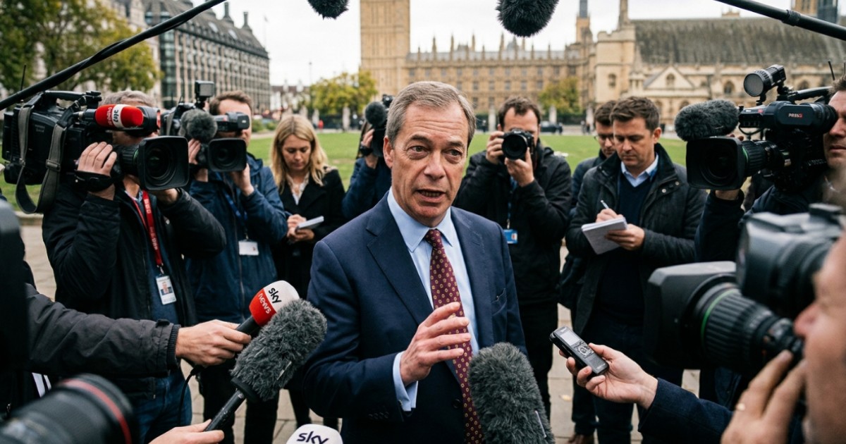 Farage accused of failing to declare funds from fraudster