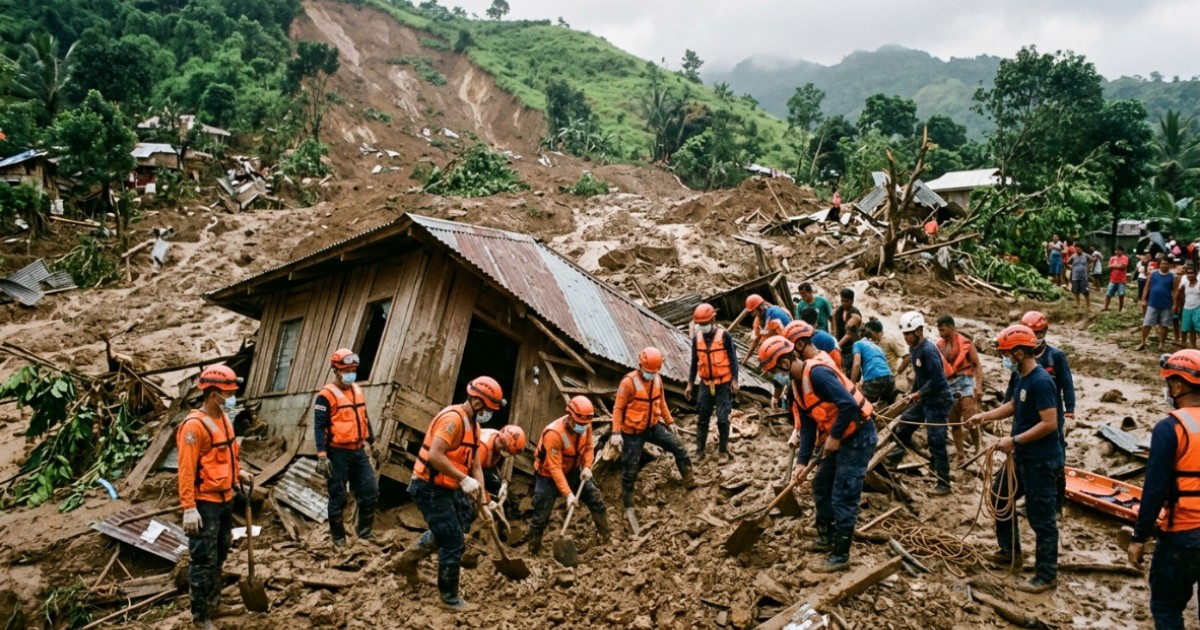 Typhoon Bavi Triggers Deadly Landslides in Philippines: 15 Dead