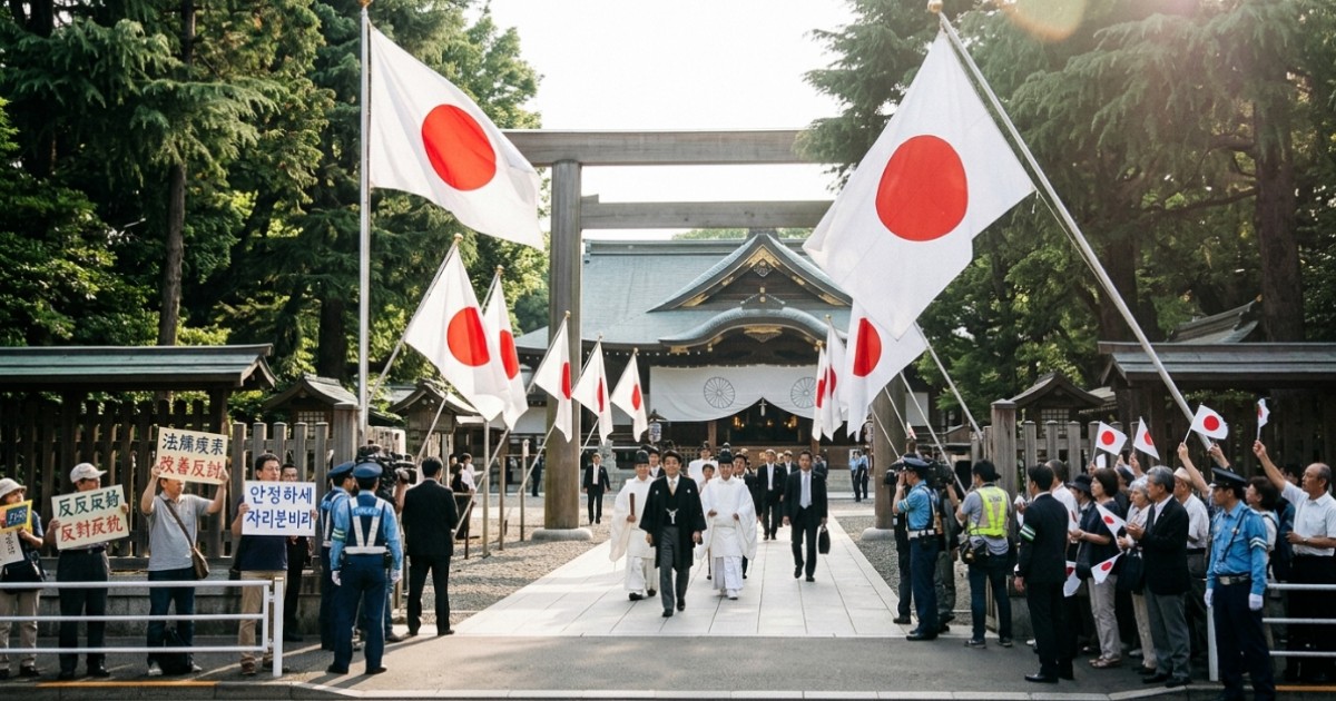 Japanese Defence Minister Visits Yasukuni Shrine, Angering Neighbors