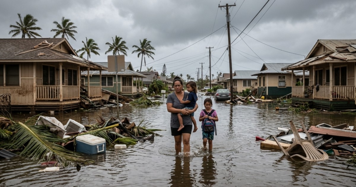 Hurricane Lala Weakens to Tropical Storm Over Hawaii