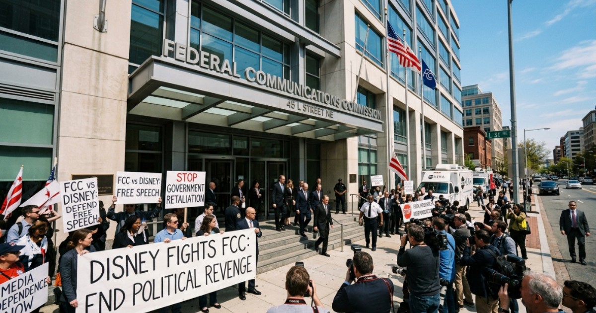 Disney Challenges FCC in Court Over Early Licence Order