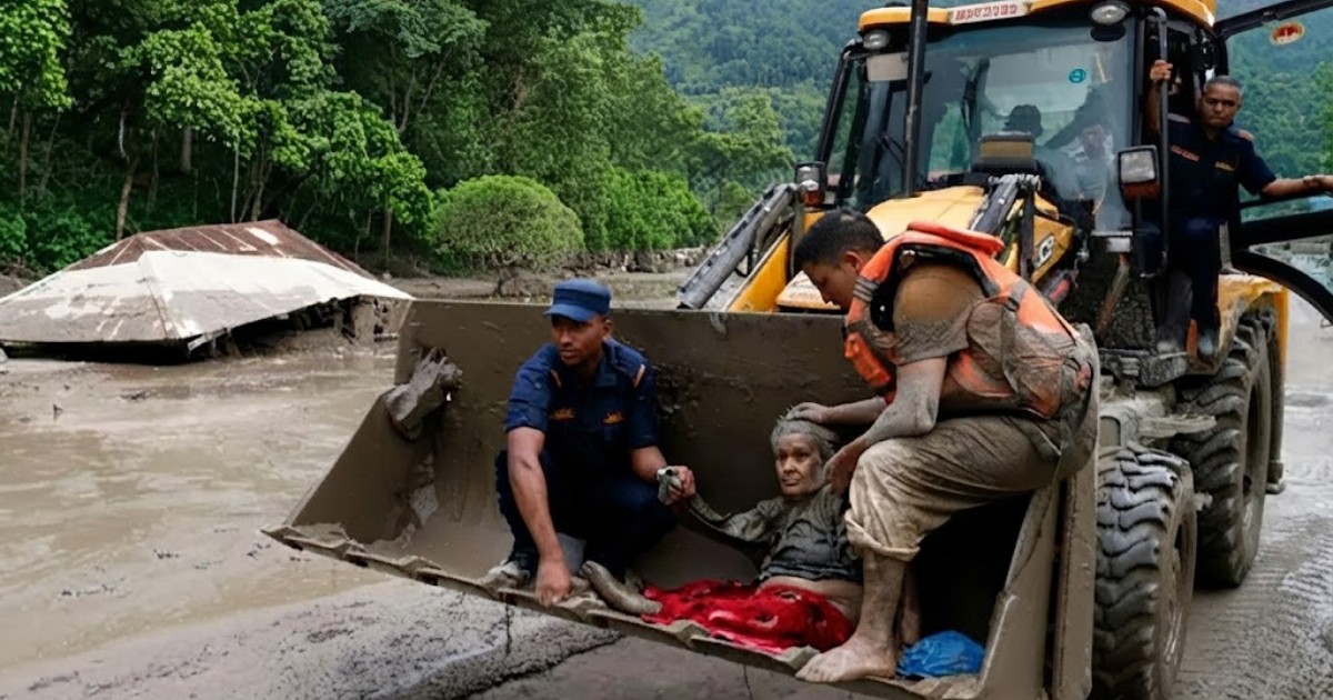 নেপালে পাহাড়ি ঢল ও বন্যায় প্রাণহানি বেড়ে পঁচানব্বই