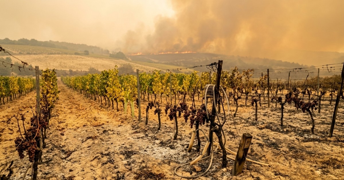 France wine industry scorched by severe wildfires